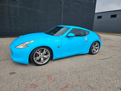NISSAN 370 Z- TOURING- WRAPPED IN SKY BLUE!