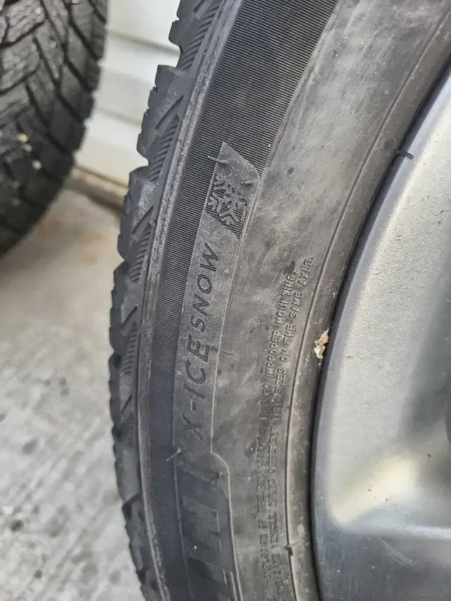 18" Acura Alloy Wheels Michelin XIce 245-45 R18x6J55 Tires 5x120 in Tires & Rims in St. Albert - Image 7