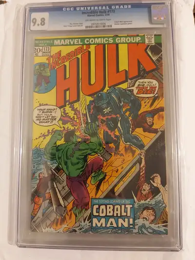 The Incredible Hulk #173 CGC 9.8, View more