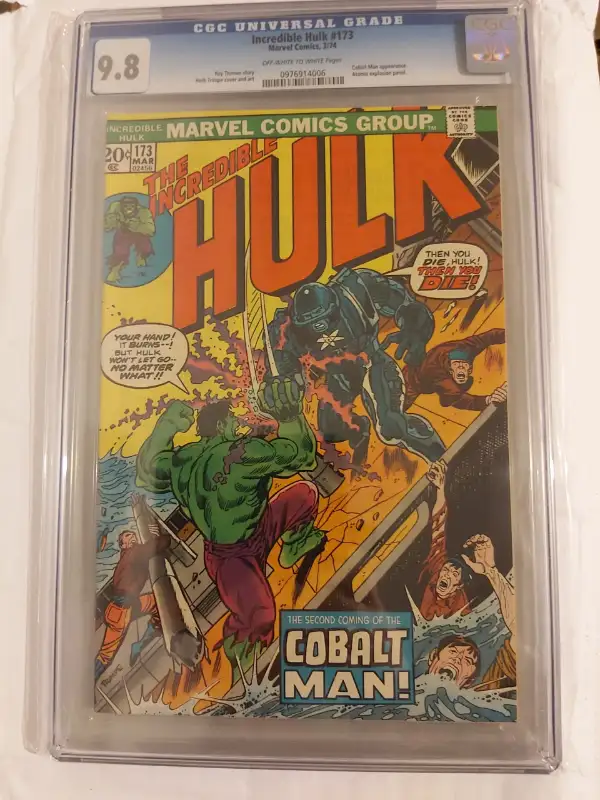 The Incredible Hulk #173 CGC 9.8 in Comics & Graphic Novels in City of Toronto - Image 2