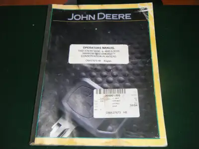 John Deere 7000 MaxEmerge Conservation Planter Operators Manual, View more