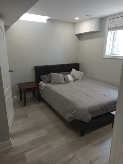 It has two bedrooms and 3rd one small bedroom can be used for A as a bedroom or den or study room ve...