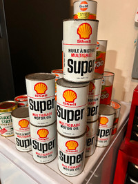 1970s and 1980s oil cans