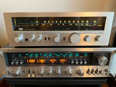 Sansui R 50 stereo receiver  and speakers, View more