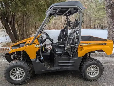 LOCATION CHÉNÉVILLE/LAC SIMON NO TRADE PAS D ÉCHANGE Kawasaki teryx 750 a injection. 10700 km. moteu...