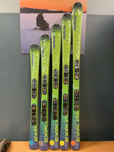 NEW ELAN JR & KIDS DOWNHILL ALPINE SKIS 110 120 130 140 150CM, View more