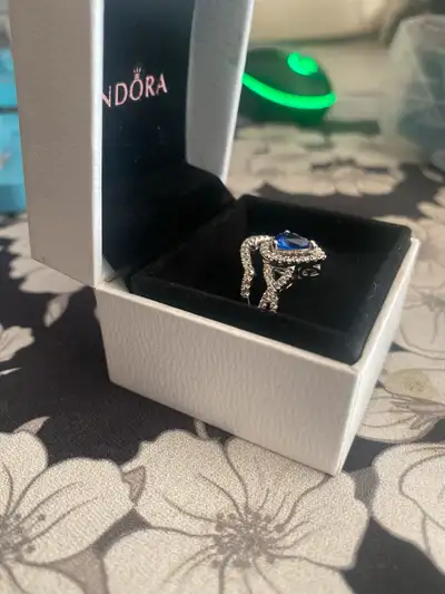 Sapphire Engagement Ring, View more