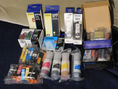 PRINTER INK LOTS NEW $5 - $50, View more