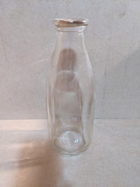 Antique Milk Bottle with Cap