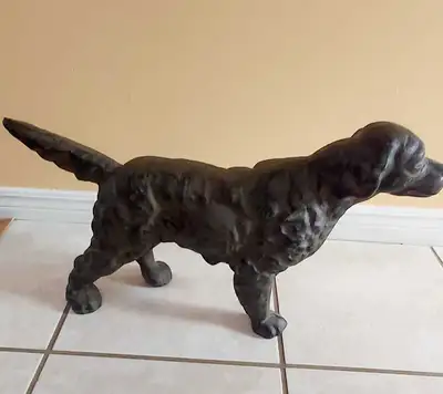 Cast Iron Irish Setter Pointer Dog, View more