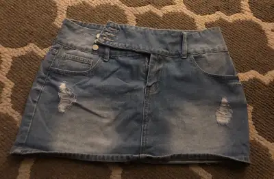 Denim Skirt, View more