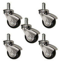 Rubber Casters full sets - new