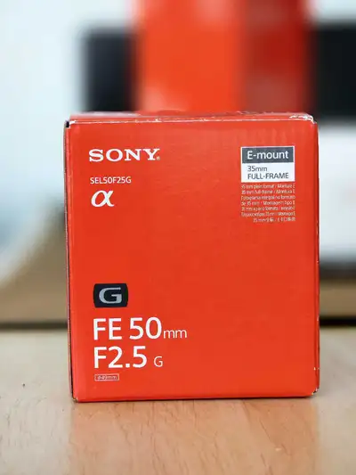 sony 50mm f2.5 G, View more