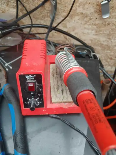 Soldering iron works great sell 40$ firm, View more