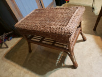 Small Wicker table