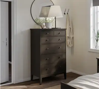 New ikea IDANASChest of 6 drawers,commode, dresser, 84x135 cm,, View more