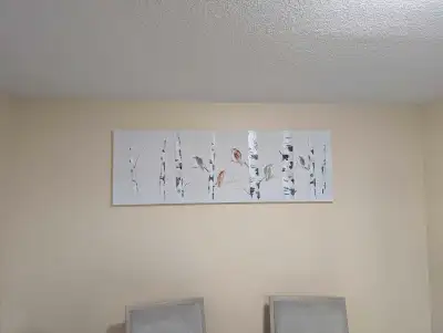 Large printed canvas-pending pickup, View more
