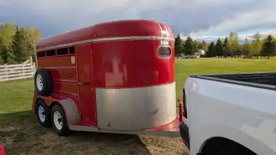 Selling a structurally rock-solid, exceptionally clean 1996 Southland Royal 2-horse straight-haul tr...