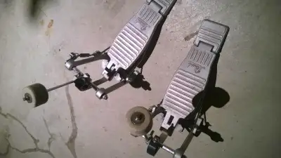 Vintage Pearl and Ludwig Bass Drum Pedals, View more