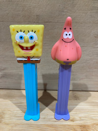  SpongeBob & Patrick Pez Dispensers 