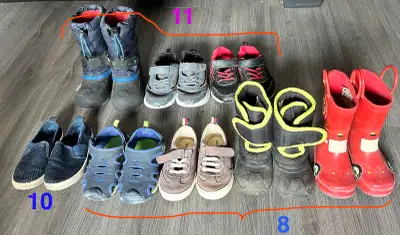Boy’s Used Shoes – Various Sizes (8–11) , View more