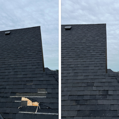 Quality Work • Fair Prices • Fast Service ROOF REPAIRS Missing / Damaged Shingles Roof Leaks & Water...