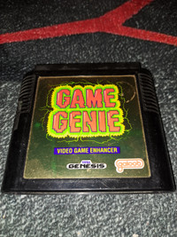 Genesis - Game Genie loose