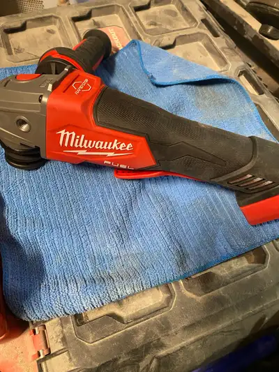 Milwaukee Angle Grinder, View more