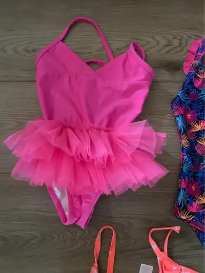 Toddler & Girls bathing swim suits size 18-24 months, size 10, View more
