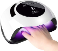120W UV Nail Lamp w/10s/30s/60s/99s For Nail Technicians