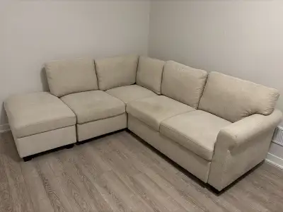 Structube Delphine sectional, View more