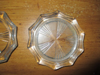 Vintage Riems France Glass Coasters