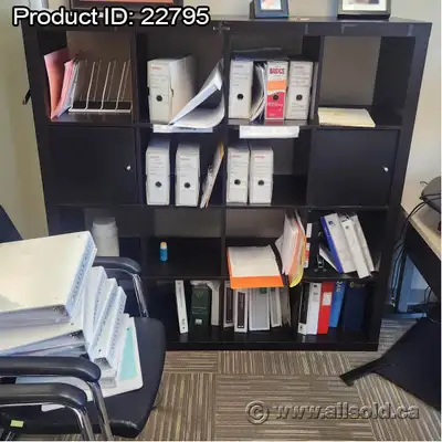 Espresso IKEA Storage 4x4 Cube Bookcase, View more