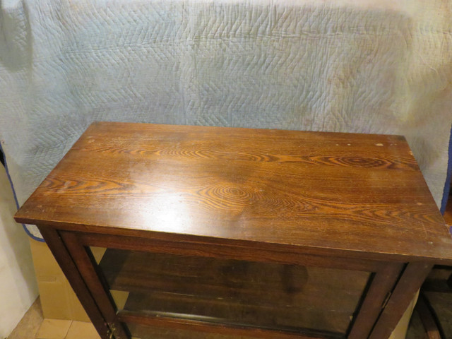 Antique Arts and Crafts Bookcase/Display Cabinet in Bookcases & Shelving Units in Mississauga / Peel Region - Image 4