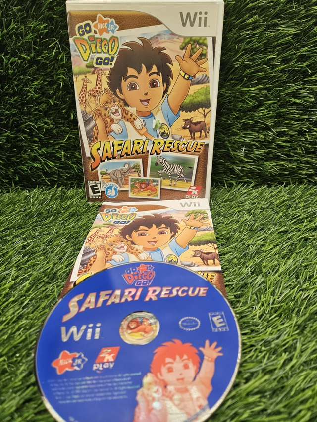 Like New Complete Go Diego Go Safari Rescue Nintendo Wii $19 in Nintendo Wii in City of Montréal - Image 2