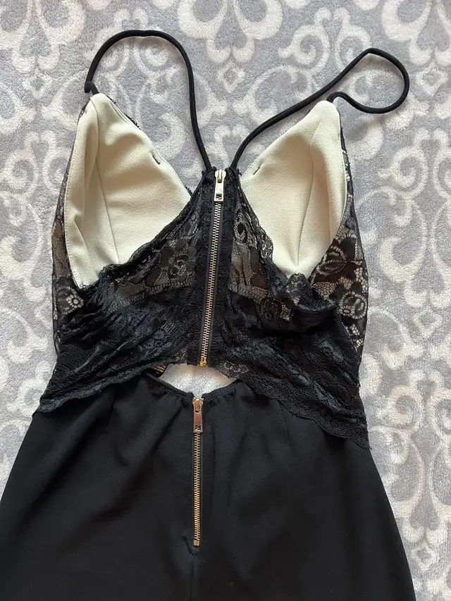 ReVamped Women’s Black Lacy Jumpsuit in Women's - Tops & Outerwear in Oshawa / Durham Region - Image 7