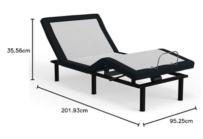 ADJUSTABLE TWIN BEDFRAME, View more