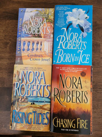 Romance: Collection de Livres Nora Roberts Book Collection