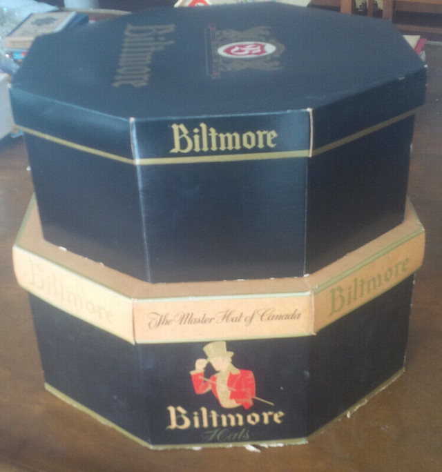 4 Vintage Biltmore Hat Boxes,3 Larger, 1 A Bit Smaller $25 Each in Arts & Collectibles in Stratford