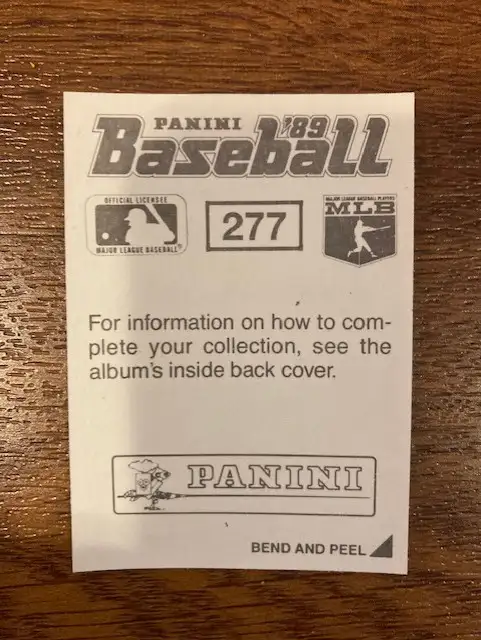 1989 Boston Red Sox Panini baseball sticker team set (16) | Hobbies ...