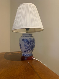 Table lamp porcelain 
