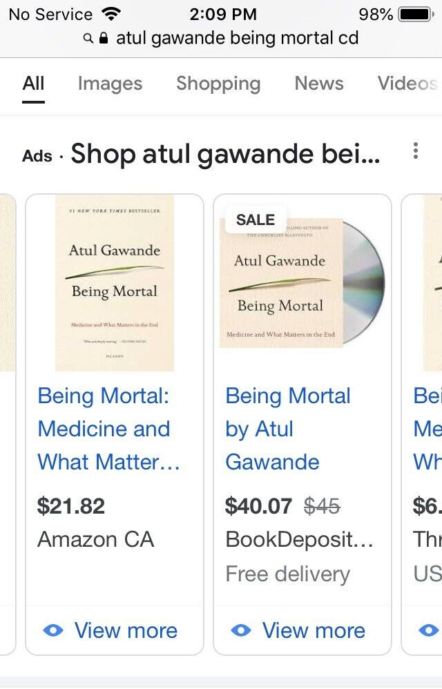 AUDIO BOOK - Atul Gawande - Being Mortal - NEW in Non-fiction in Markham / York Region - Image 3