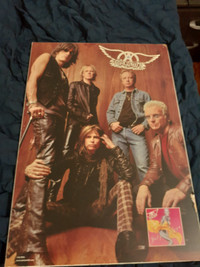 Vintage Aerosmith Poster *USED*