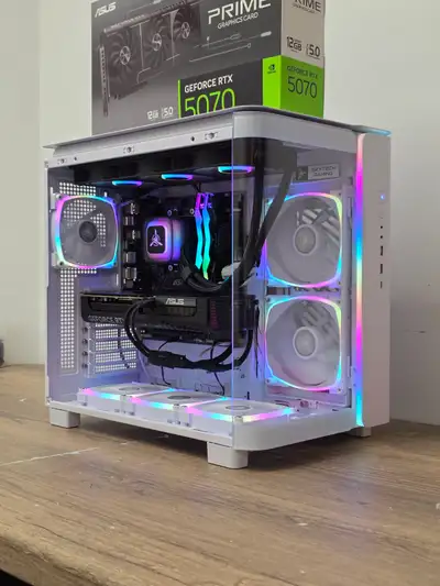 RTX 5070 Gaming PC┃Ryzen 7 9700┃32GB DDR5┃1TB NVMe, View more