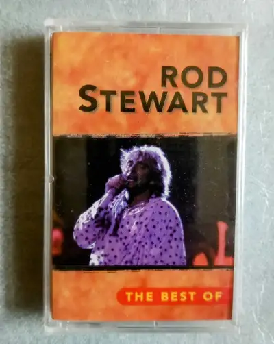 Factory Sealed Cassette Tape ROD STEWART Title/ THE BEST OF