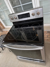 Samsung stainless steel electric range