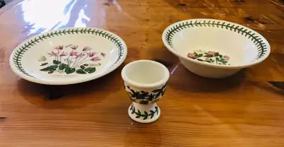 Portmeirion Botanic Garden 3 piece Breakfast set of dishes, View more