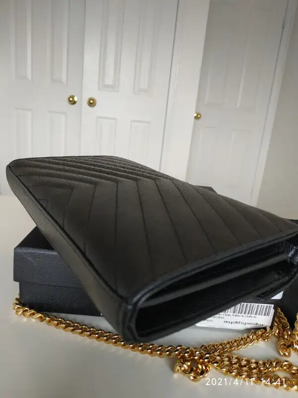 YSL SAINT LAURENT  Monogramme Wallet on chain Bag in Women's - Bags & Wallets in Markham / York Region - Image 8