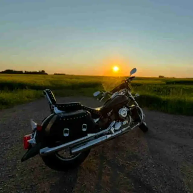 2013 Yamaha V Star 650 Silverado super Low km’s! in Street, Cruisers & Choppers in Red Deer - Image 2