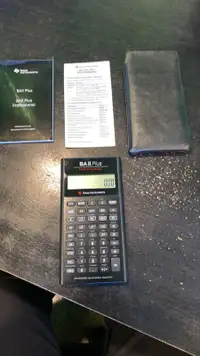 Texas Instruments BA II Plus Pro Business Calculator
